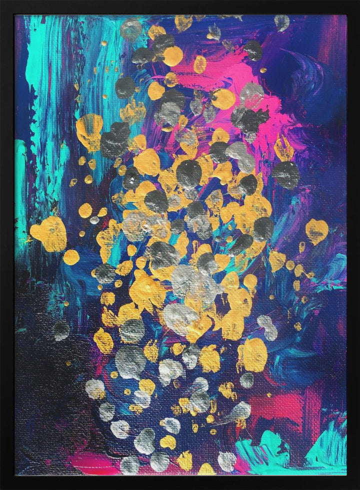Dance Party - Stretched Canvas, Poster or Fine Art Print I Heart Wall Art