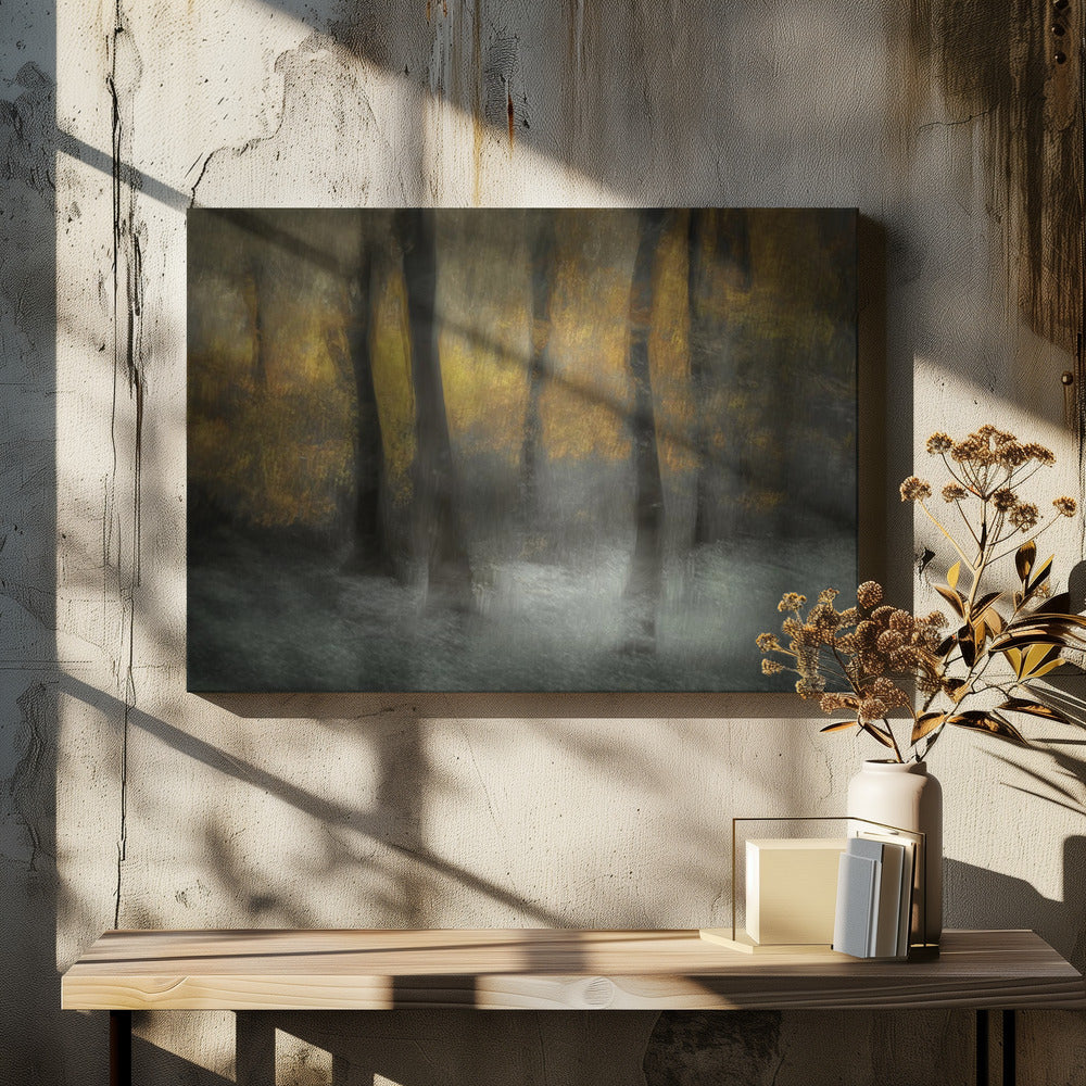 Dancing Trees - Stretched Canvas, Poster or Fine Art Print I Heart Wall Art