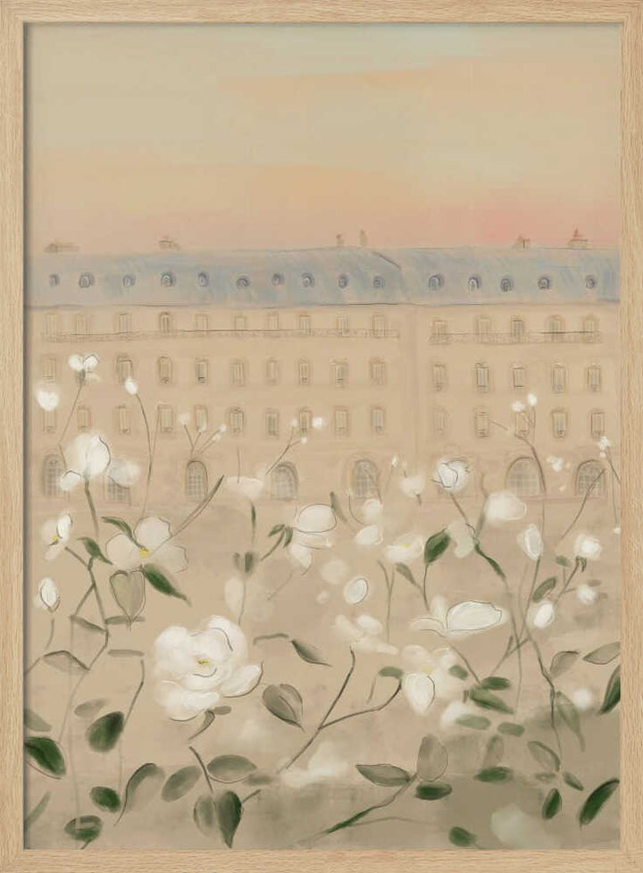 Dans Le Jardin - Stretched Canvas Poster or Fine Art Print