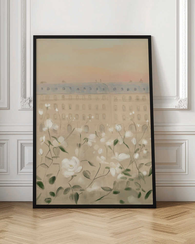 Dans Le Jardin - Stretched Canvas Poster or Fine Art Print