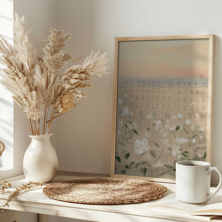 Dans Le Jardin - Stretched Canvas Poster or Fine Art Print