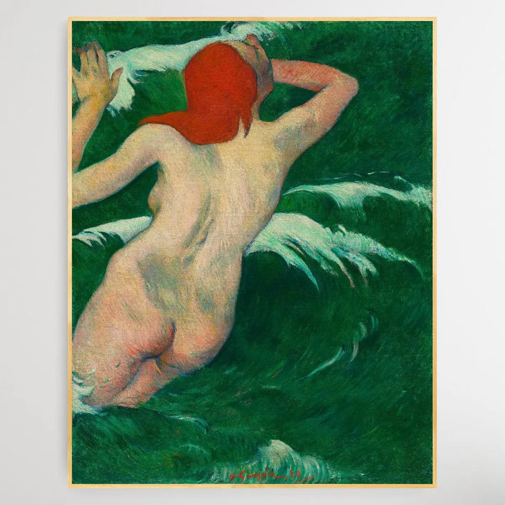 Dans les Vagues (1889) by Paul Gauguin I Heart Wall Art Australia 