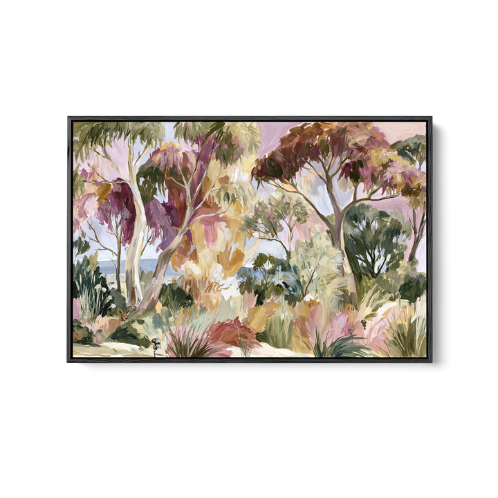 Dappled Lights In The Bush Garden By IHeartStudio - Australian Eucalyptus Nature Canvas Art Print