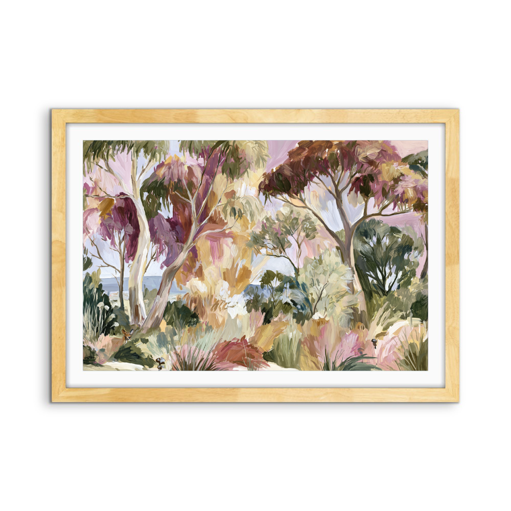 Dappled Lights In The Bush Garden By IHeartStudio - Australian Eucalyptus Nature Canvas Art Print