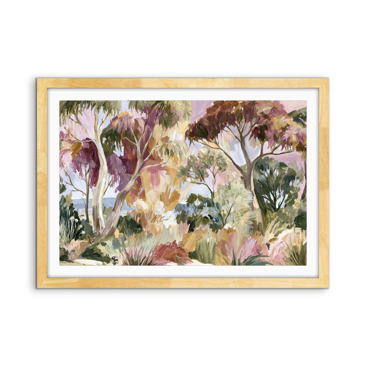 Dappled Lights In The Bush Garden By IHeartStudio - Australian Eucalyptus Nature Canvas Art Print