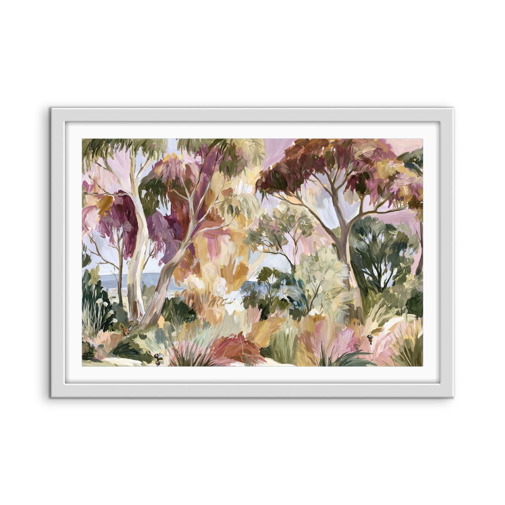Dappled Lights In The Bush Garden By IHeartStudio - Australian Eucalyptus Nature Canvas Art Print