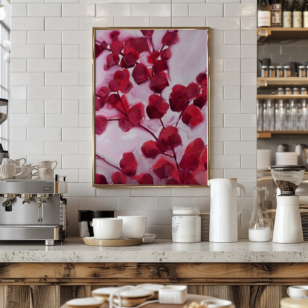 Daria painterly branch - Stretched Canvas, Poster or Fine Art Print I Heart Wall Art