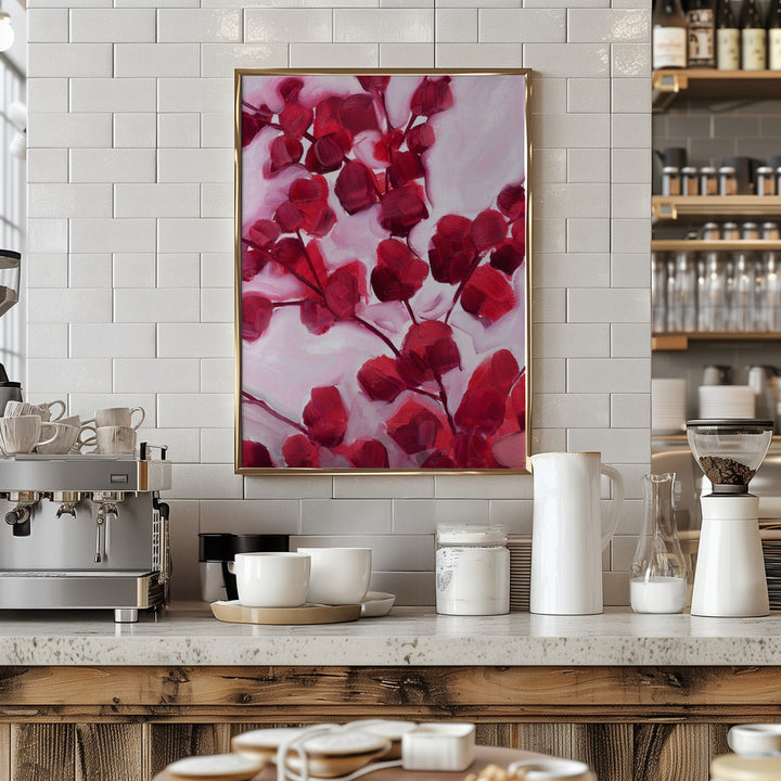Daria painterly branch - Stretched Canvas, Poster or Fine Art Print I Heart Wall Art