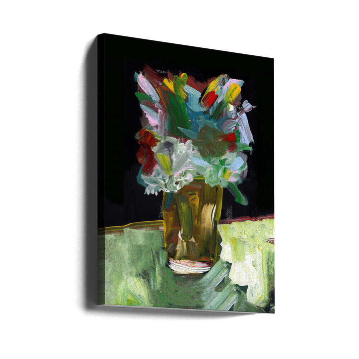 Dark Garden&amp;039;s Delight - Stretched Canvas, Poster or Fine Art Print - I Heart Wall Art - Poster Print, Canvas Print or Framed Art Print