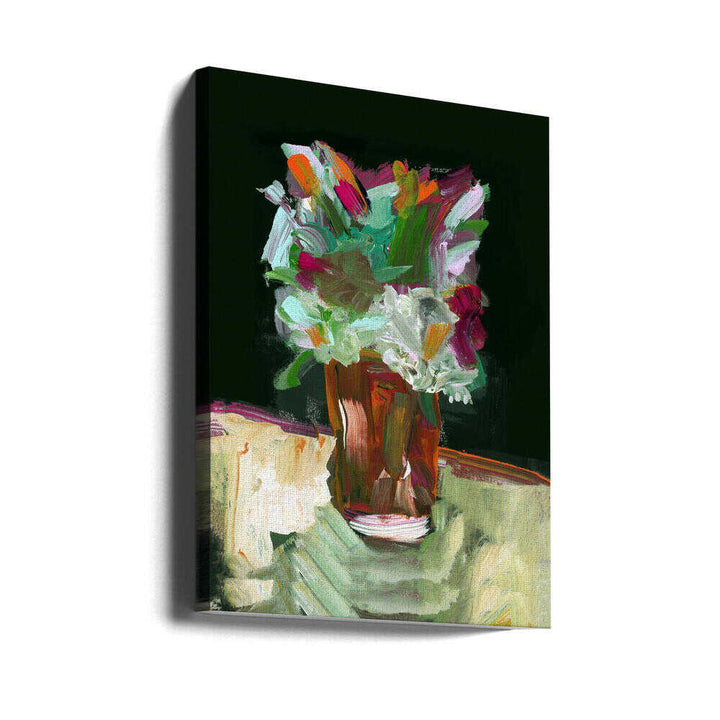 Dark Garden&amp;039;s Delight - Stretched Canvas, Poster or Fine Art Print - I Heart Wall Art - Poster Print, Canvas Print or Framed Art Print