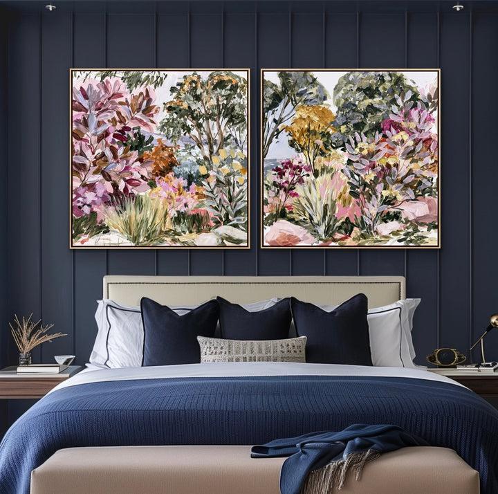 Dawn Breaks I by IHeartStudio - Square Australian Eucalyptus Bush Garden Nature Canvas Art Print