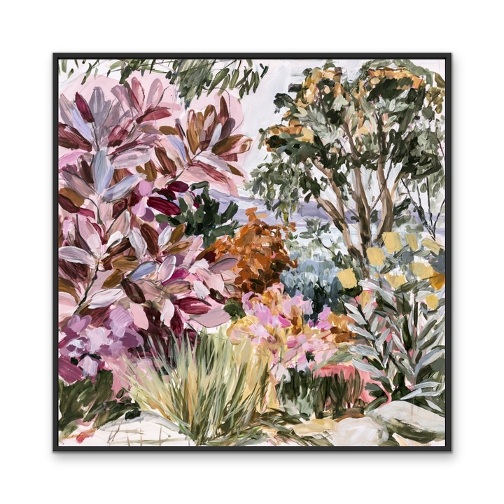 Dawn Breaks I by IHeartStudio - Square Australian Eucalyptus Bush Garden Nature Canvas Art Print