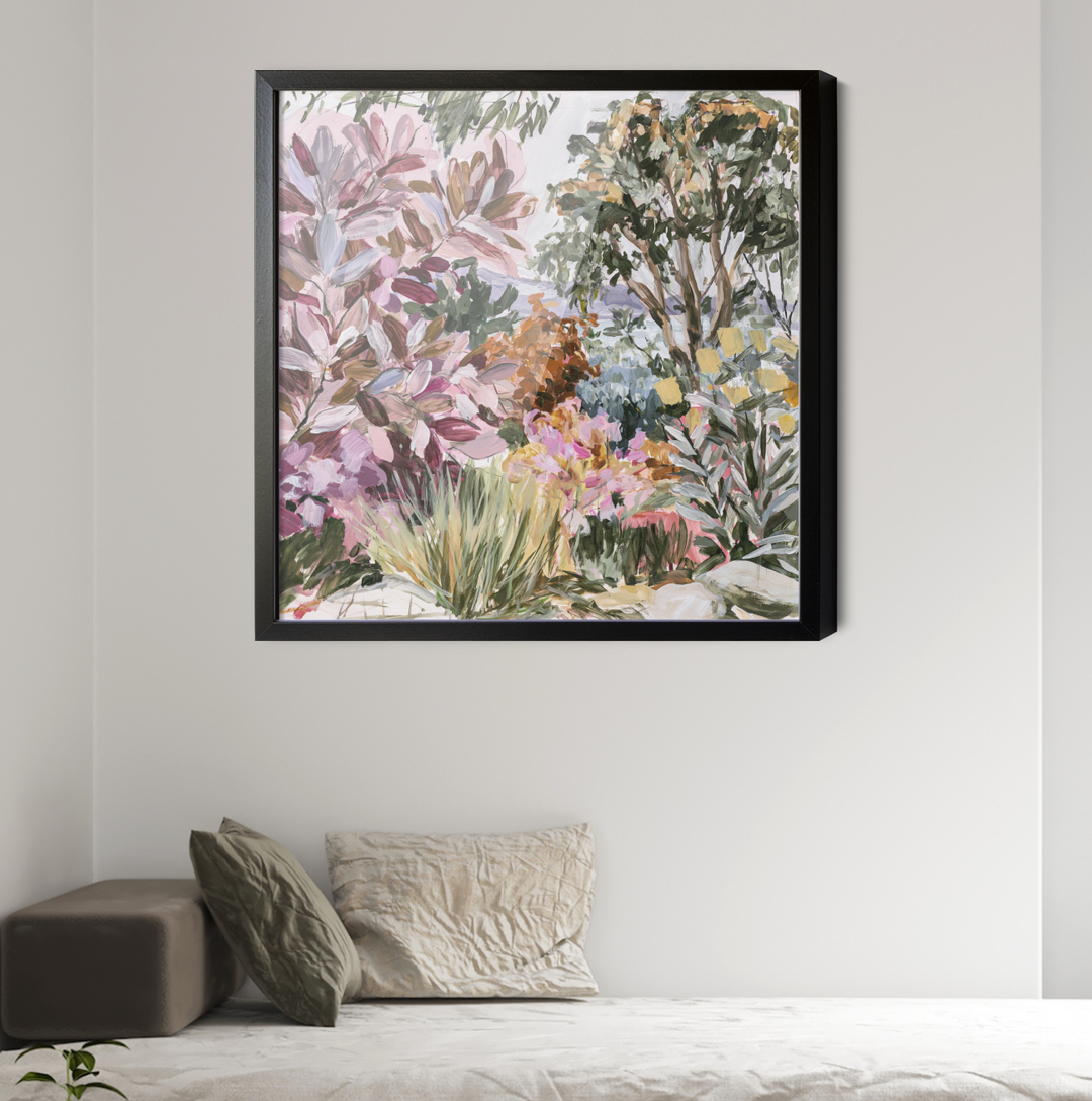 Dawn Breaks I by IHeartStudio - Square Australian Eucalyptus Bush Garden Nature Canvas Art Print