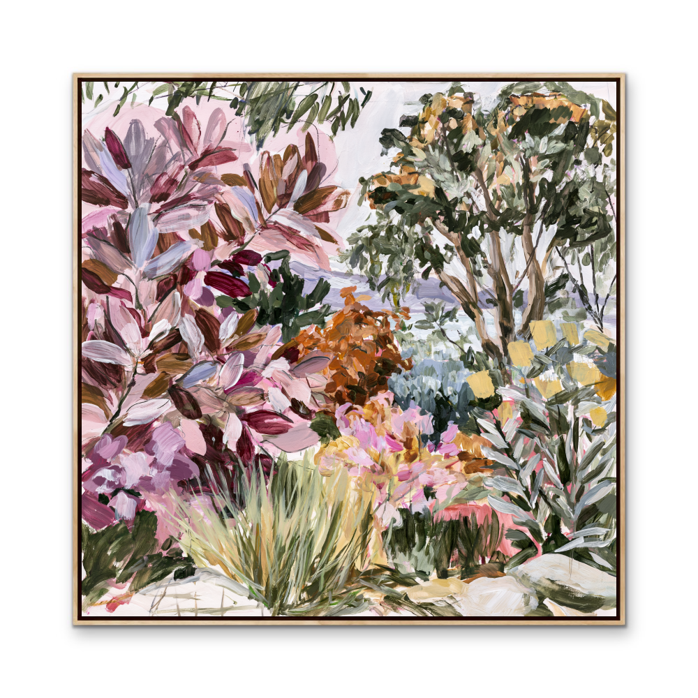 Dawn Breaks I by IHeartStudio - Square Australian Eucalyptus Bush Garden Nature Canvas Art Print