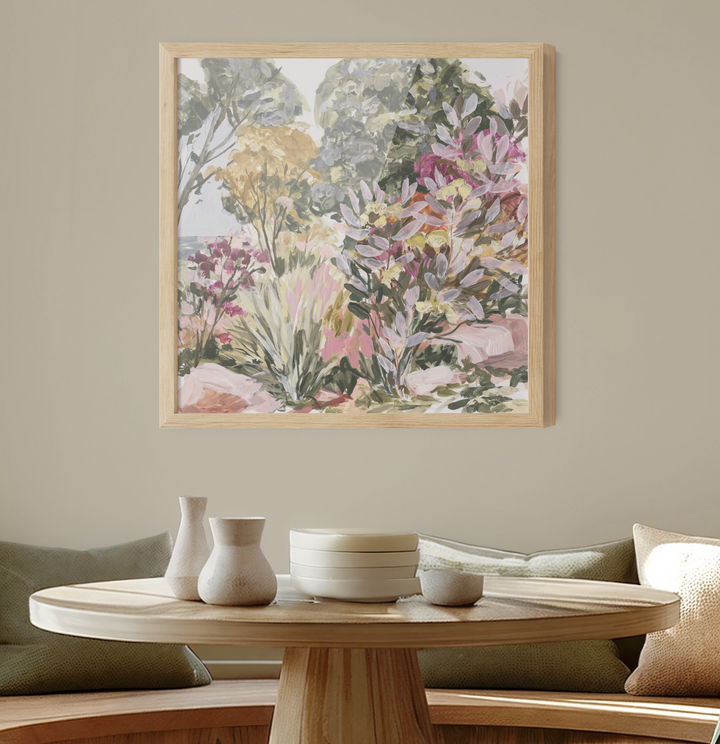 Dawn Breaks II by IHeartStudio - Square Australian Eucalyptus Bush Garden Nature Canvas Art Print (Copy)