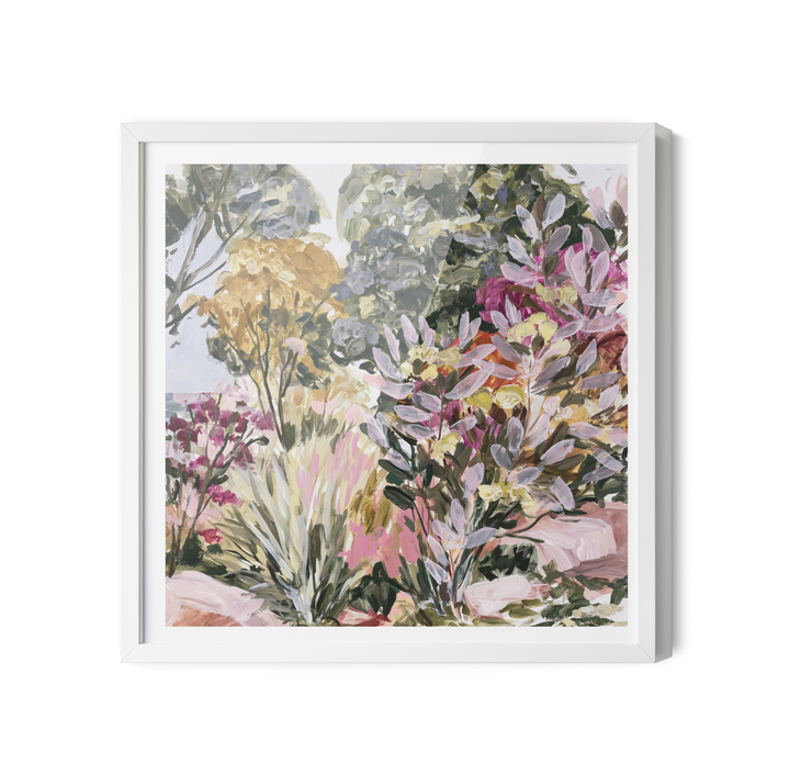 Dawn Breaks II by IHeartStudio - Square Australian Eucalyptus Bush Garden Nature Canvas Art Print (Copy)