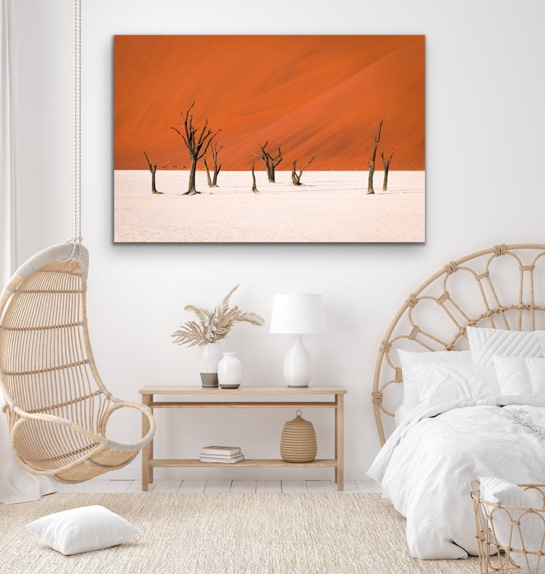 Dead Lake- Deadvlei Namibia Photographic Art Print  or Canvas Print - I Heart Wall Art