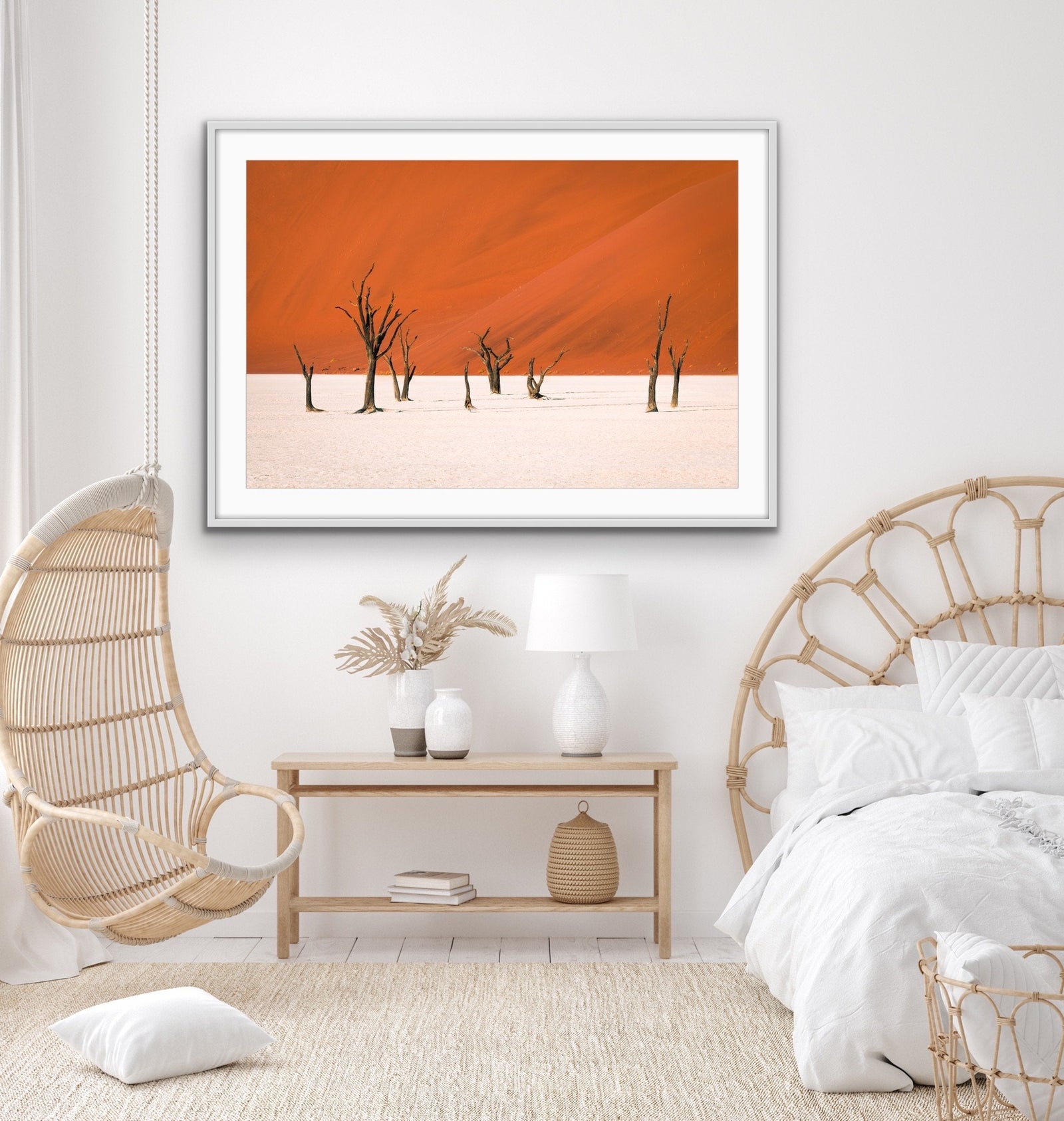 Dead Lake- Deadvlei Namibia Photographic Art Print  or Canvas Print - I Heart Wall Art