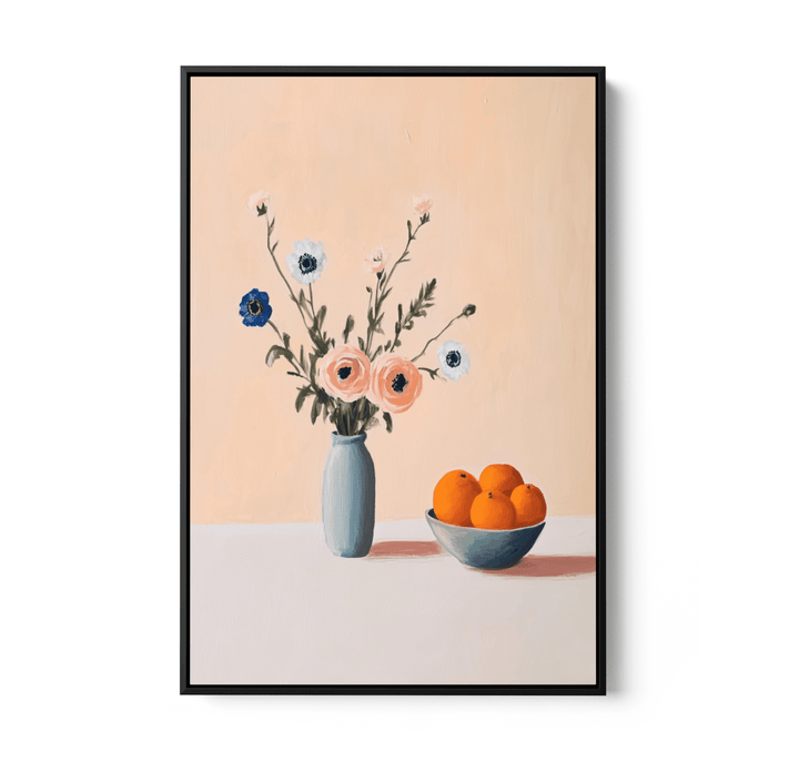 Decadence 2 - Fruit &amp; Floral Still Life Stretched Canvas or Wall Art Print - I Heart Wall Art - Poster Print, Canvas Print or Framed Art Print