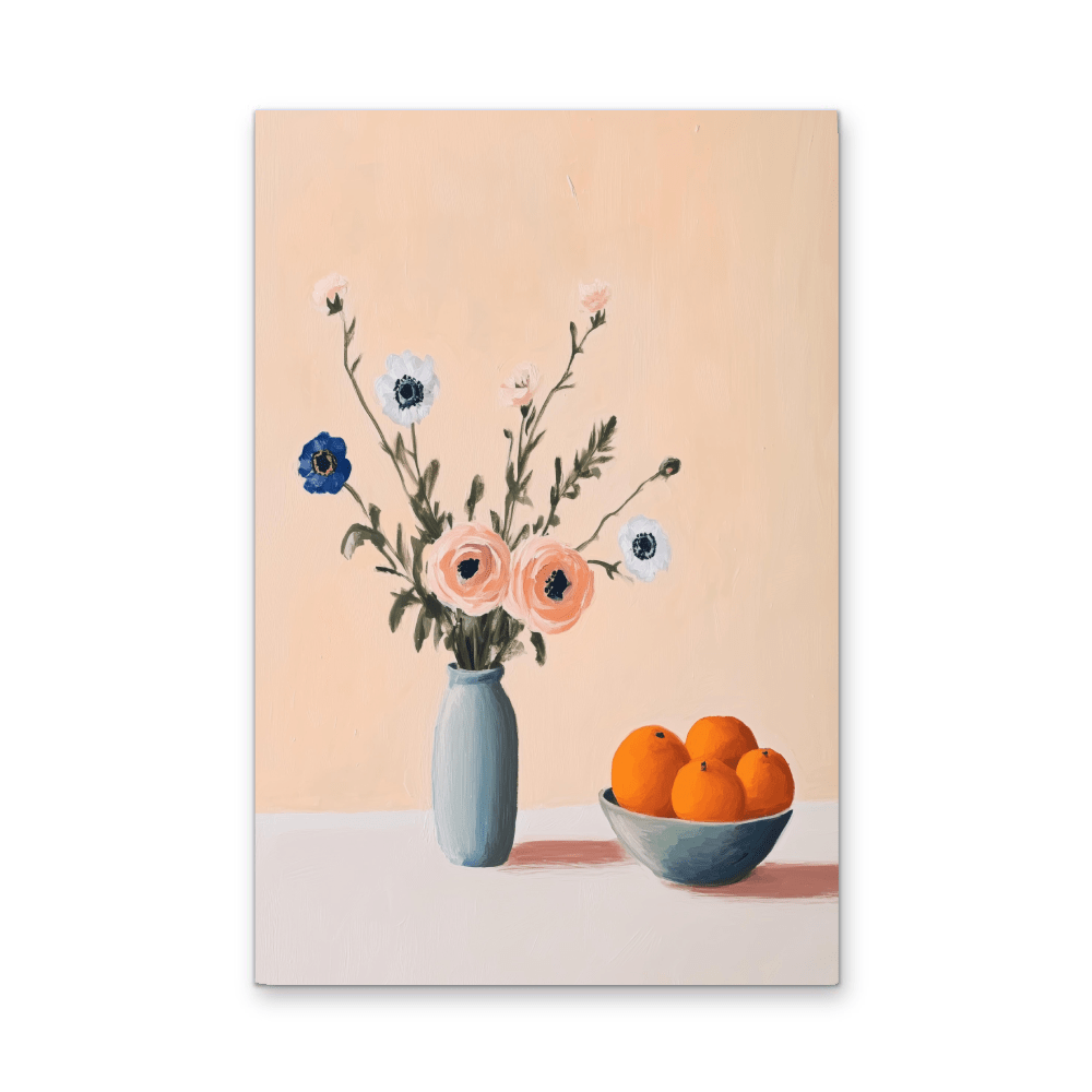 Decadence 2 - Fruit &amp; Floral Still Life Stretched Canvas or Wall Art Print - I Heart Wall Art - Poster Print, Canvas Print or Framed Art Print