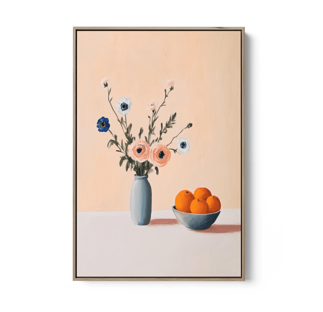 Decadence 2 - Fruit &amp; Floral Still Life Stretched Canvas or Wall Art Print - I Heart Wall Art - Poster Print, Canvas Print or Framed Art Print