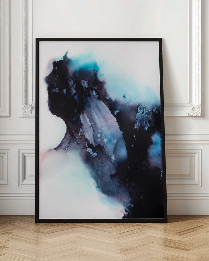 Deep Blue Nebula - Stretched Canvas, Poster or Fine Art Print - I Heart Wall Art - Poster Print, Canvas Print or Framed Art Print