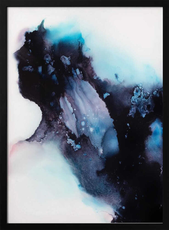 Deep Blue Nebula - Stretched Canvas, Poster or Fine Art Print - I Heart Wall Art - Poster Print, Canvas Print or Framed Art Print