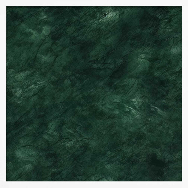 Deep Green Marble - Square Stretched Canvas, Poster or Fine Art Print - I Heart Wall Art - Poster Print, Canvas Print or Framed Art Print