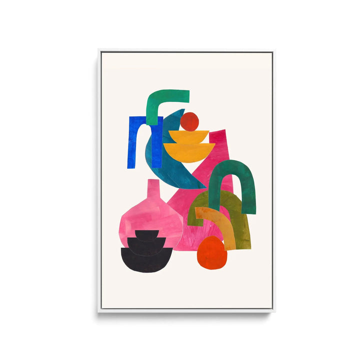 Delightful Day by Ejaaz Haniff - Stretched Canvas Print or Framed Fine Art Print - Artwork I Heart Wall Art Australia 