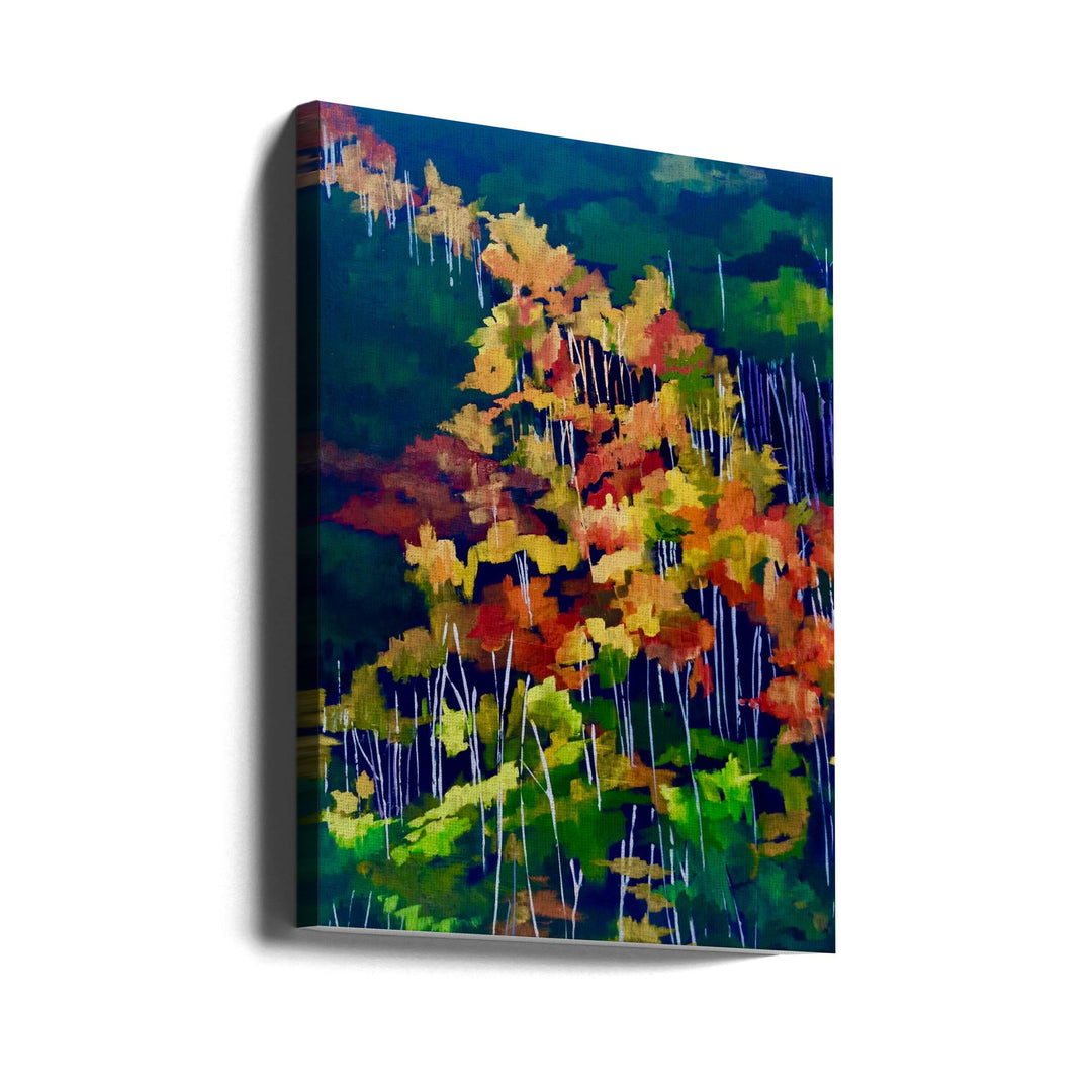 Descending the Hillside - Stretched Canvas, Poster or Fine Art Print I Heart Wall Art