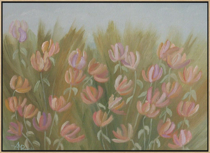 Desert Flowers - Stretched Canvas, Poster or Fine Art Print I Heart Wall Art