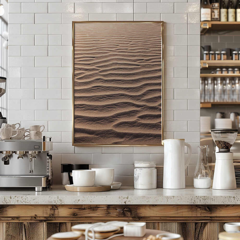 Desert Structures - Stretched Canvas, Poster or Fine Art Print - I Heart Wall Art - Poster Print, Canvas Print or Framed Art Print