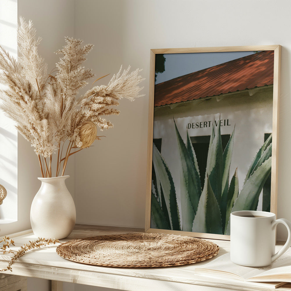 Desert Veil - Stretched Canvas, Poster or Fine Art Print I Heart Wall Art