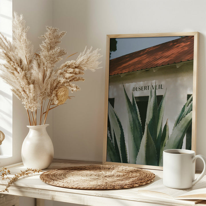 Desert Veil - Stretched Canvas, Poster or Fine Art Print I Heart Wall Art