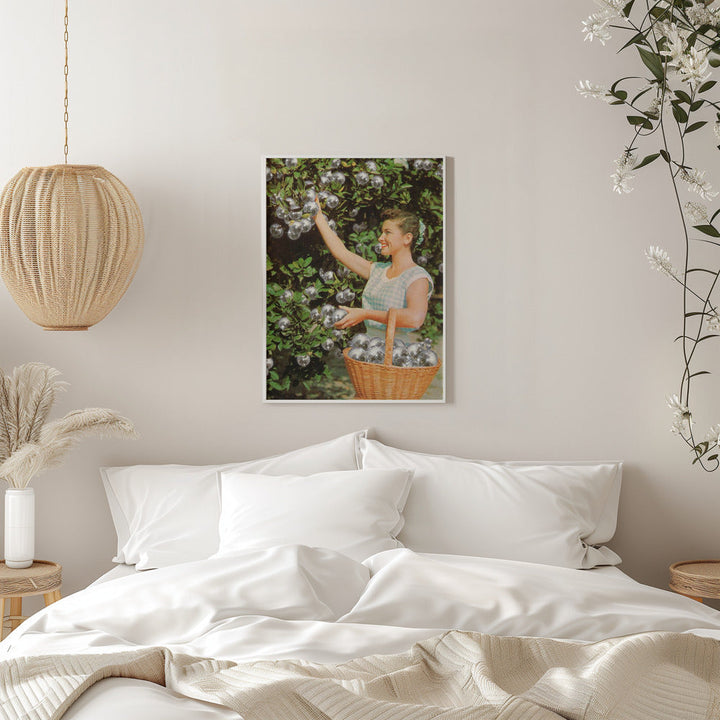 Disco Ball Grove - Stretched Canvas, Poster or Fine Art Print I Heart Wall Art