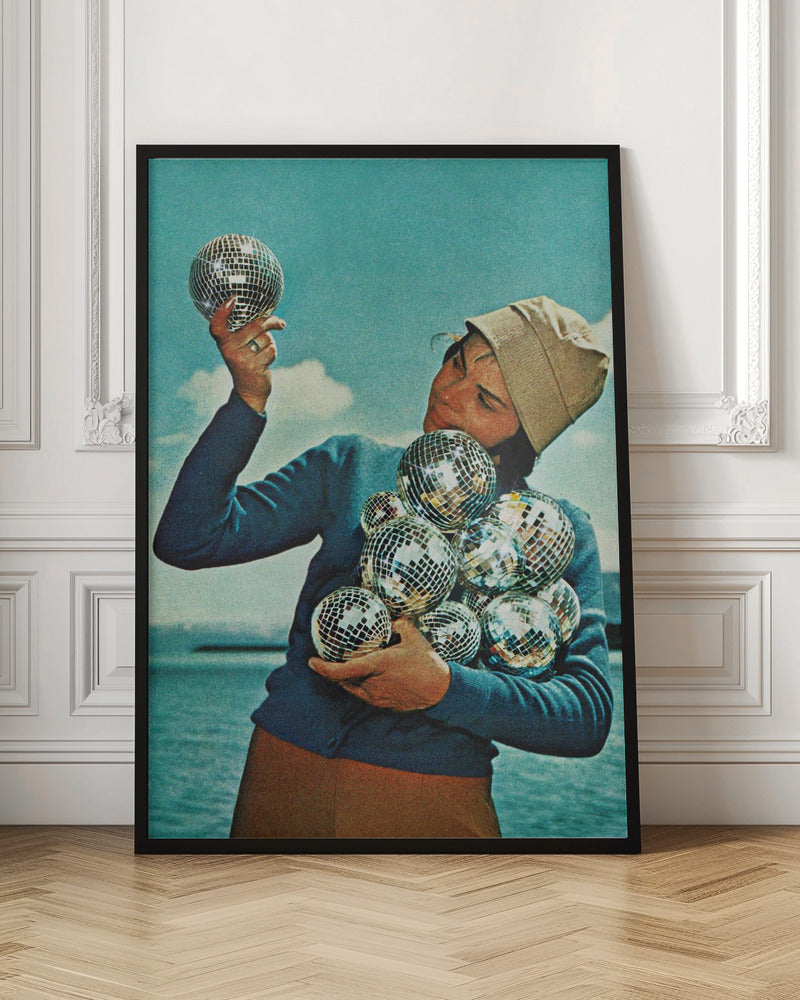 Disco Dora - Stretched Canvas, Poster or Fine Art Print I Heart Wall Art