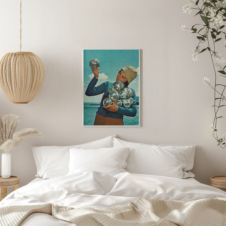 Disco Dora - Stretched Canvas, Poster or Fine Art Print I Heart Wall Art