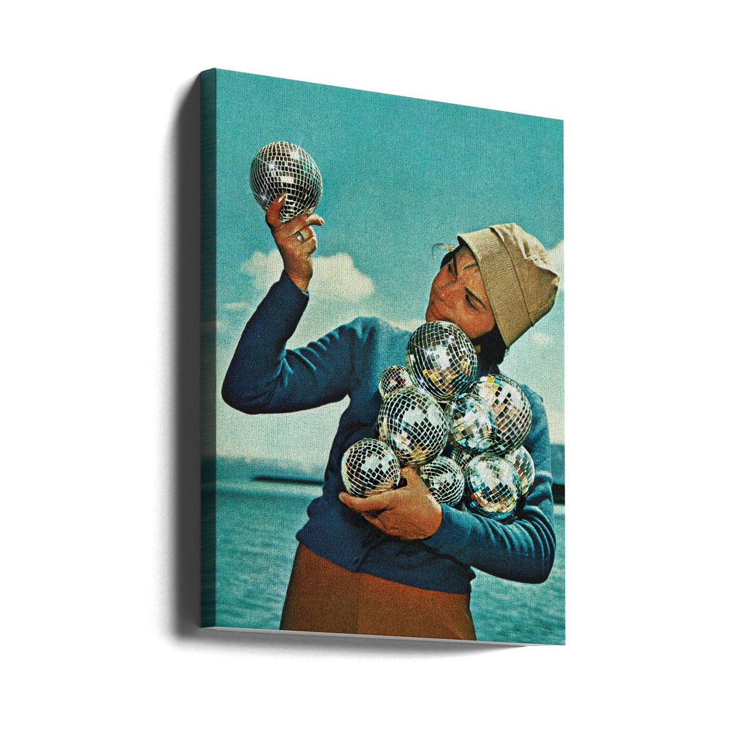 Disco Dora - Stretched Canvas, Poster or Fine Art Print I Heart Wall Art