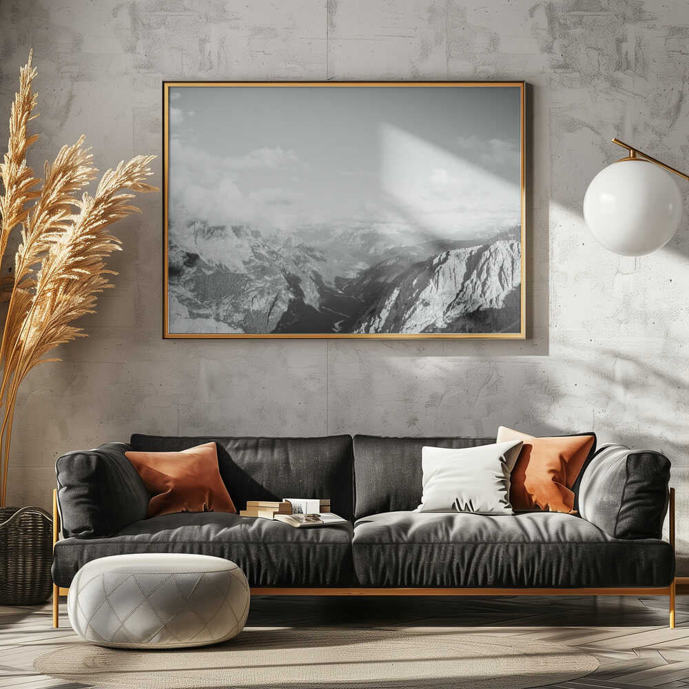 Dolomites View - Stretched Canvas, Poster or Fine Art Print - I Heart Wall Art - Poster Print, Canvas Print or Framed Art Print