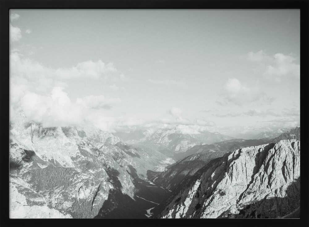 Dolomites View - Stretched Canvas, Poster or Fine Art Print - I Heart Wall Art - Poster Print, Canvas Print or Framed Art Print