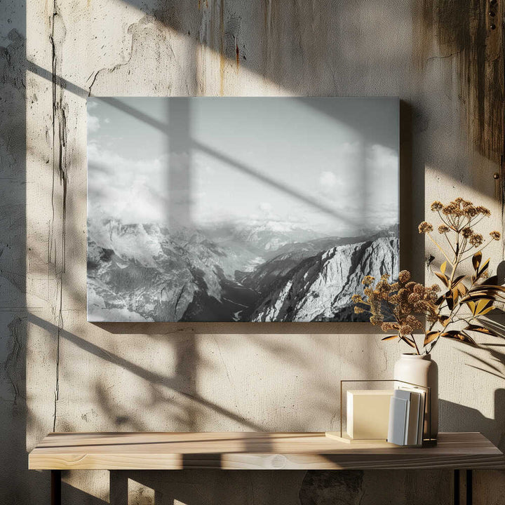 Dolomites View - Stretched Canvas, Poster or Fine Art Print - I Heart Wall Art - Poster Print, Canvas Print or Framed Art Print