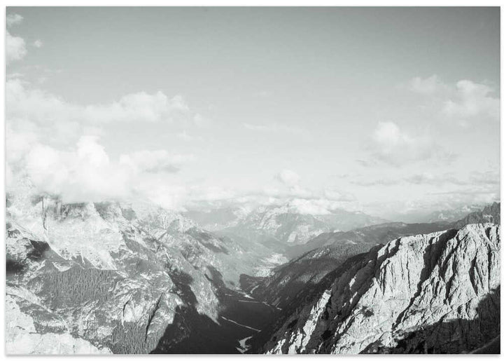 Dolomites View - Stretched Canvas, Poster or Fine Art Print - I Heart Wall Art - Poster Print, Canvas Print or Framed Art Print
