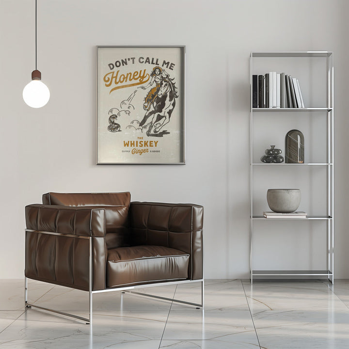 Dont Honey Print 2 - Stretched Canvas, Poster or Fine Art Print I Heart Wall Art