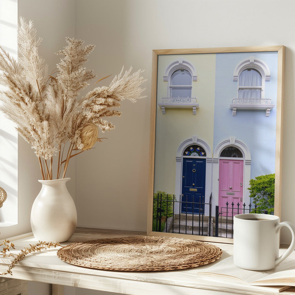 Doors of London - Stretched Canvas, Poster or Fine Art Print I Heart Wall Art