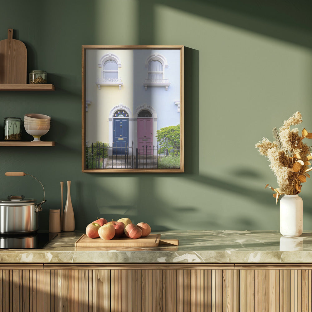 Doors of London - Stretched Canvas, Poster or Fine Art Print I Heart Wall Art