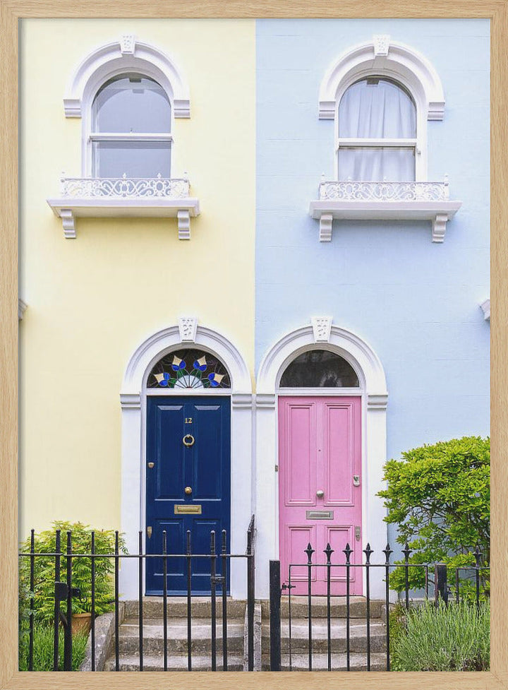 Doors of London - Stretched Canvas, Poster or Fine Art Print I Heart Wall Art
