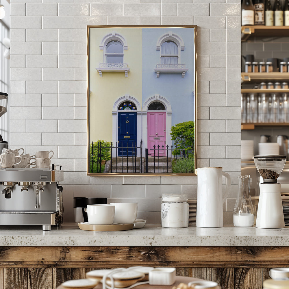 Doors of London - Stretched Canvas, Poster or Fine Art Print I Heart Wall Art