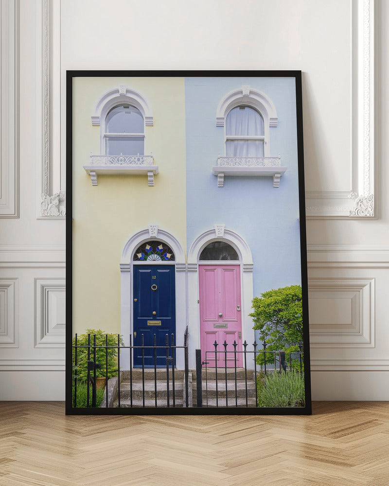 Doors of London - Stretched Canvas, Poster or Fine Art Print I Heart Wall Art