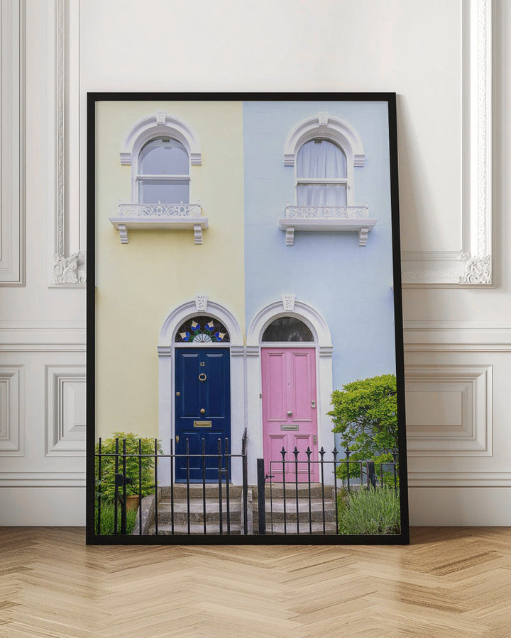 Doors of London - Stretched Canvas, Poster or Fine Art Print I Heart Wall Art