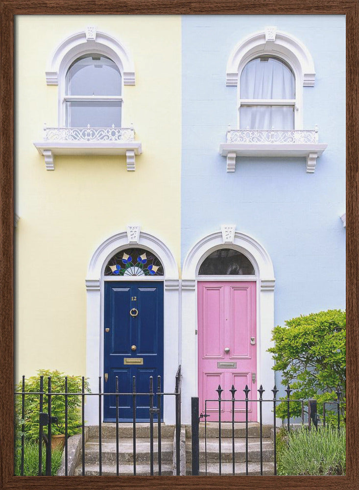 Doors of London - Stretched Canvas, Poster or Fine Art Print I Heart Wall Art